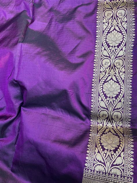 Pure Katan Jangla Meenakari Banarasi Handloom Saree – Rungkaat