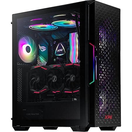 Antec AX20 RGB Tempered Glass High Airflow Mid-Tower Gaming Case ...