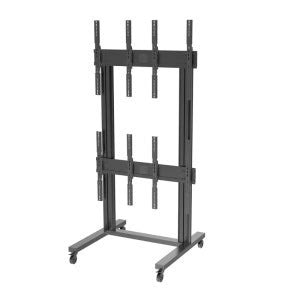 Sturdy 2x2 Video Wall Display Stand for Homes & Offices - Rife Technologies