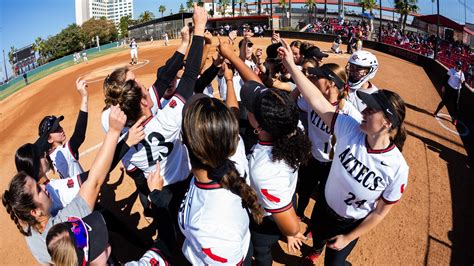 Softball Run-Rules CSU, 13-0, for Series Sweep - San Diego State Aztecs