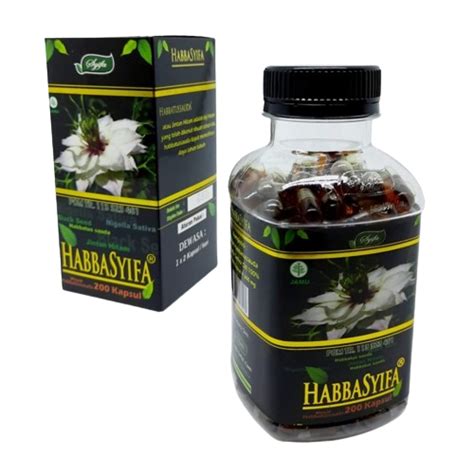 Habbasyifa Black Seed Oil 600mg Kapsul Isi 200 - Alodokter Shop