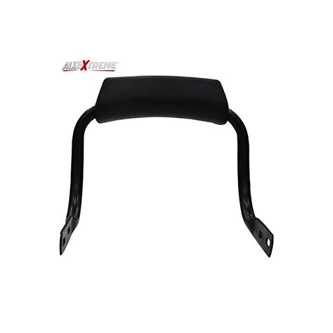 AllExtreme EXBU3BC Motorcycle Heavy Metal Cushion Backrest Passenger ...