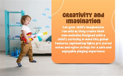 Buy Toy Imagine Music & Lights Guitar Toy for Kids: Birthday Gift with ...