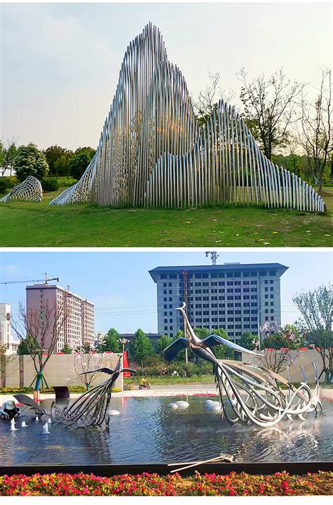 不锈钢雕塑定制 公园园林景观校园艺术创意镂空户外大型落地摆件-淘宝网