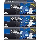 Buy Stayfree Dry Max Xxl|Combo Pack 126 Pads|All Night Xxl Dry Cover ...