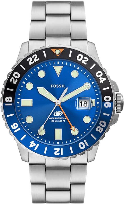 Fossil Blue Analog Dial Men's Stainless Steel Watch-FS5991 : Amazon.in ...