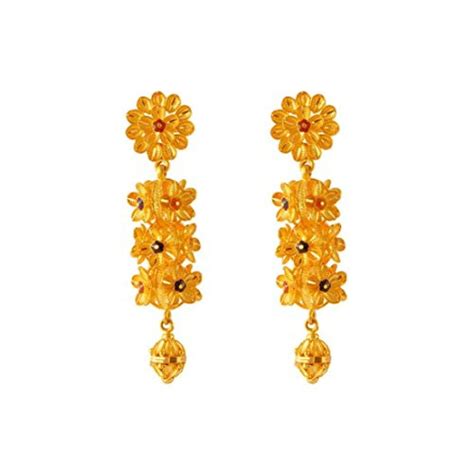 Top 10 New Model Earrings Designs In Gold For Women | South Indian Jewels