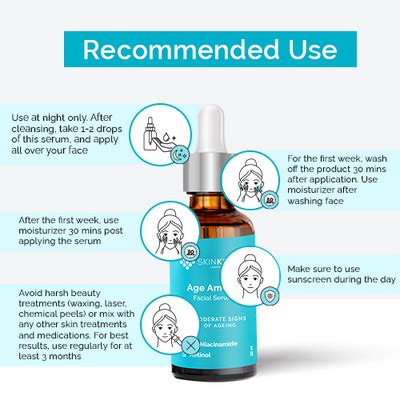 Buy Age Amend Facial Serum For Women - SkinKraft