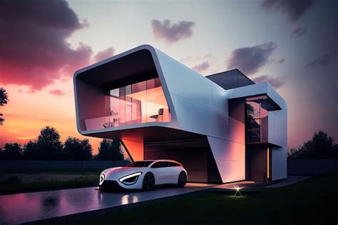 High-Tech House Design 的图像结果