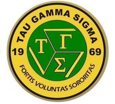 Tau Gamma Sigma Official Logo Rome