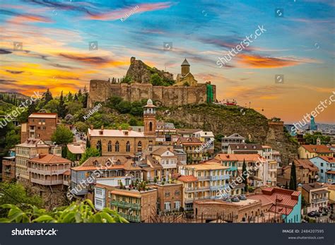 Historical Streets Tbilisi Capital Georgia Stock Photo 2484207595 | Shutterstock