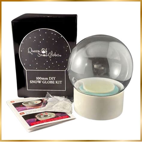 DIY Snow Globe Kit + Air Bubble Removal + Complete Video Guide | Create ...