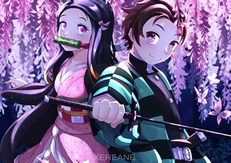 Demon Slayer Wallpaper Nezuko And Tanjiro Gif - Read Anime Online