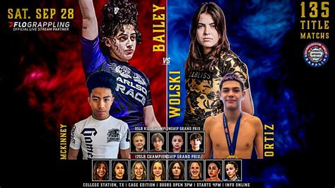 CSC Submission Only Grappling Tournament COLLEGE STATION LIVE ON FLO ...