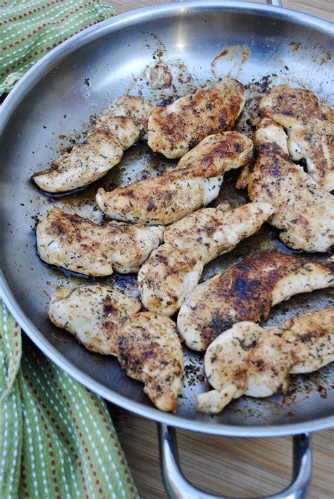 Healthy Sauteed Chicken Tenders at Victoria Riley blog