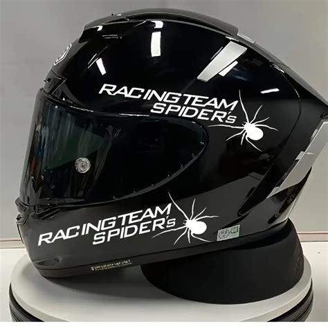 2PCS/SET Sweet Cool Hardcore Racing Spider Logo Sticker - For ...
