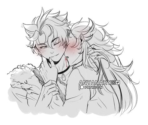 wriothesley x neuvillette on Tumblr