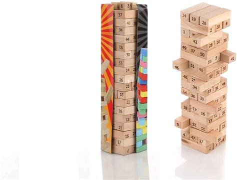 Buy Odin ENTERPRISE Wooden Building Blocks Puzzle 54 Pcs Challenging ...