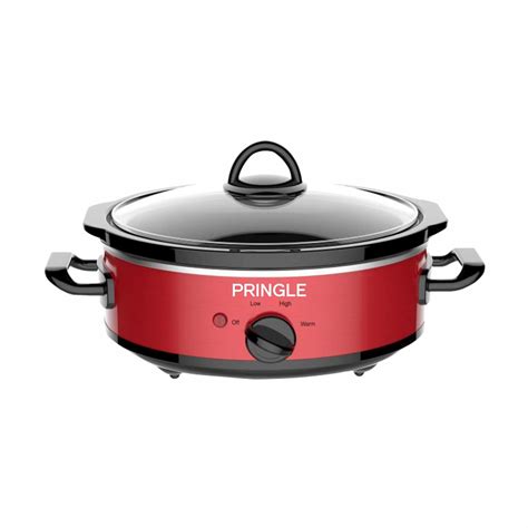 Buy PRINGLE Electric Slow Cooker 2.5 Liter | Ceramic Pot with Glass Lid ...