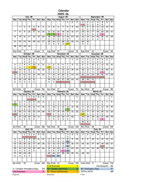 Deer Creek Mackinaw CUSD 701 Calendar 25-26 revised - EduCounty