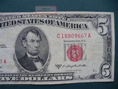 1953 5 Dollar Bill