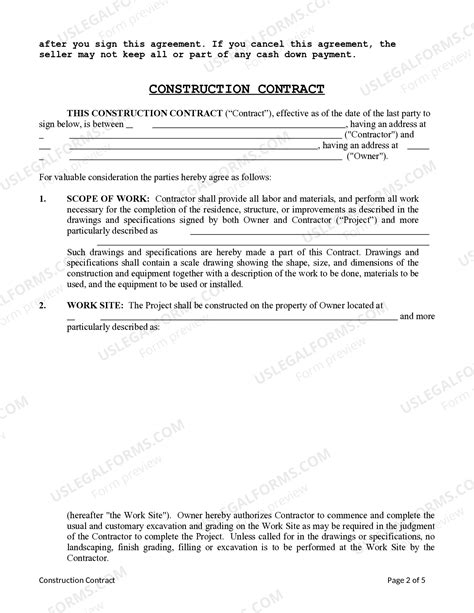Florida Construction Contract Cost Plus or Fixed Fee - Cost Plus Contract | US Legal Forms
