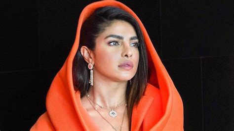 Priyanka Chopra wore a riveting orange blazer dress to launch Bulgari’s ...