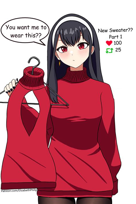 Virgin Killer Sweater (Yor Forger) : r/AnimeMILFS