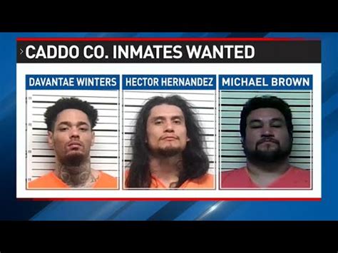 Three inmates escape Caddo County Jail; officials searching - YouTube