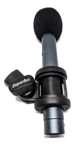 Microfono Superlux PRO218A Per Grancassa - Supercardioide, SPL 170 DB, Con Pinza E Borsa