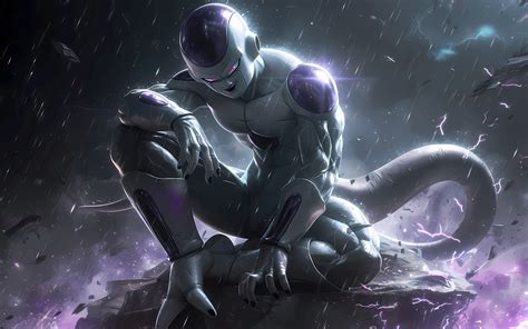Frieza Wallpaper 4K, Dragon Ball, 5K, AI art