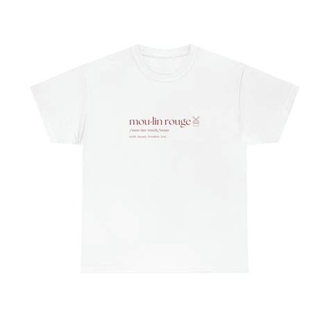 Moulin Rouge Definition T-shirt - Etsy