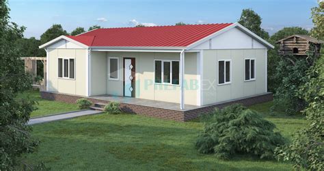 One Bedroom Prefab Houses | 1 bedroom modular home plans | Prefabex USA