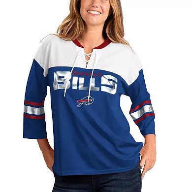 Women's G-III 4Her by Carl Banks Royal/White Buffalo Bills Double Team ...