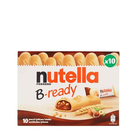 Nutella NUTELLA B-READY 10 STICKS 220 gr| Duty Free | BestValue