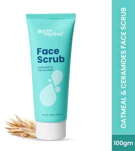 Earth Rhythm Face Srub with Oatmeal & Ceramides | Removes Grime ...
