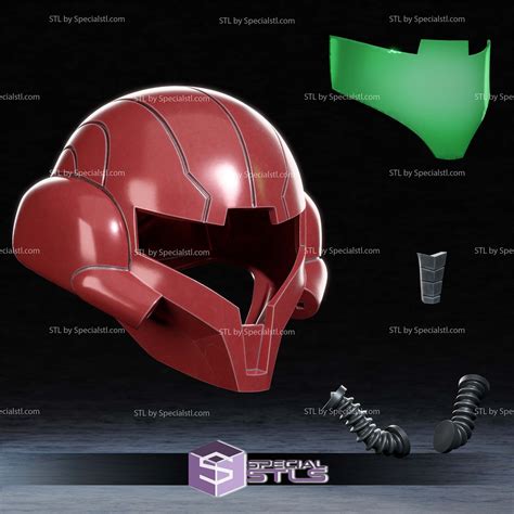 Cosplay STL Files Samus Helmet | SpecialSTL