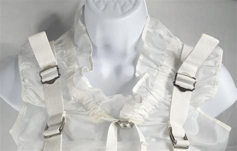 CommeDesGarcons 2003 RunwayLook1 Ruched Parachute Convertible White ...