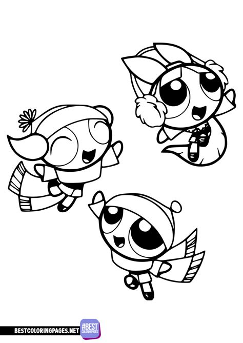 Powerpuff Girls coloring pages - Bestcoloringpages.net