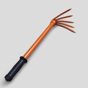 SHAHJI Gardening cultivator hoe gardening fork panji with handle ...