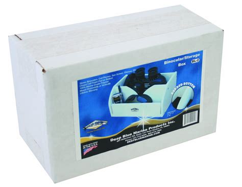Deep Blue Large Binocular Storage Box with Padded Bottom : Amazon.in ...