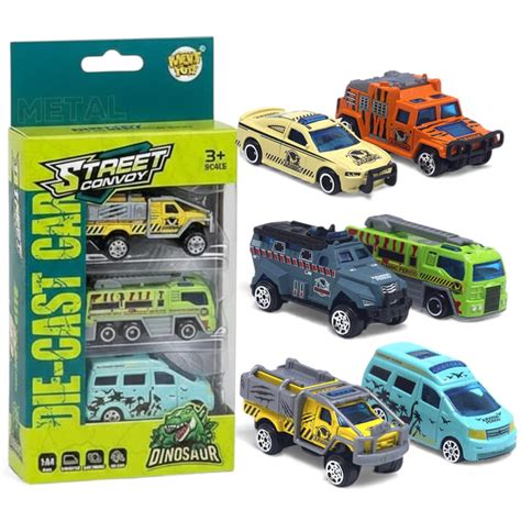 SHAKTISM Street Convoy 1:64 Die-Cast Alloy Car Set - Pullback Mini SUV ...
