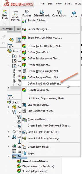 Image result for Bolt Simulation SolidWorks