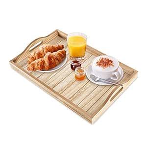 Last april Wooden Coffee Table Tray : Amazon.in: Home & Kitchen