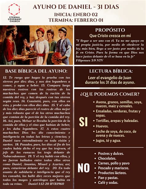 Ayuno de Daniel — Eternal Covenant Church