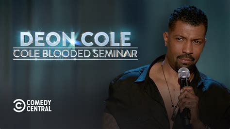 Deon Cole: Cole Blooded Seminar - Watch Full Movie on Paramount Plus