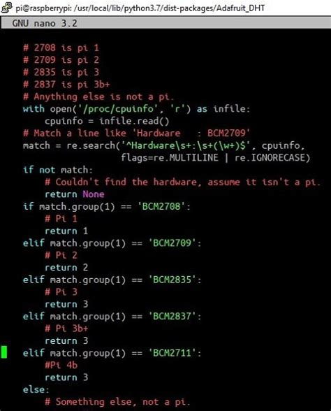 DHT11 Python Code Raspberry Pi 的图像结果