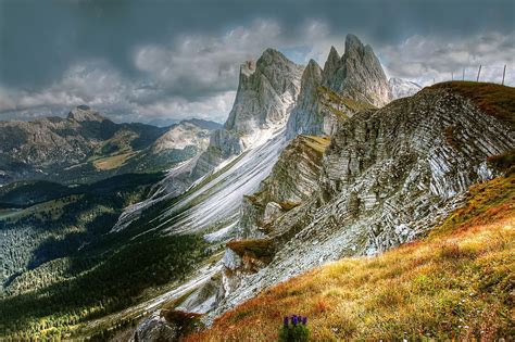 High Mountains landscape of the Dolomites, Italy image - Free stock ...