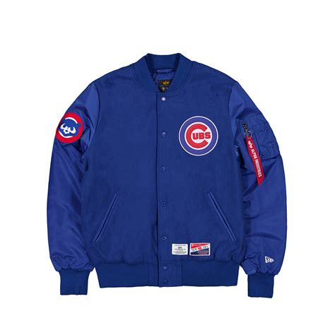 ALPHA INDUSTRIES X CHICAGO CUBS BLUE JACKET – New Era Hong Kong