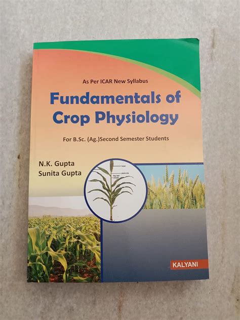 Buy Fundamentals of Crop Physiology B.Sc. Ag. ICAR 2nd Sem. Book Online ...